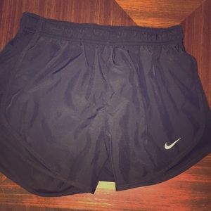 NWOT Black Nike Dri-Fit running shorts